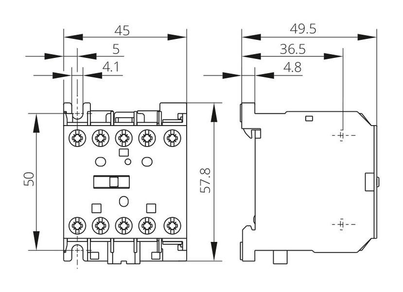 Контактор ISKRA K07MG-10 1НО 220/240 В 50/60 Гц (30040091000) 30040091000 фото