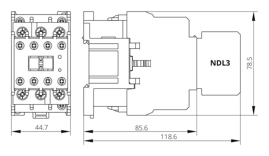 Контактор ISKRA KNL30-00 30А 220/240 В 50/60 Гц (30050471000) 30050471000 фото